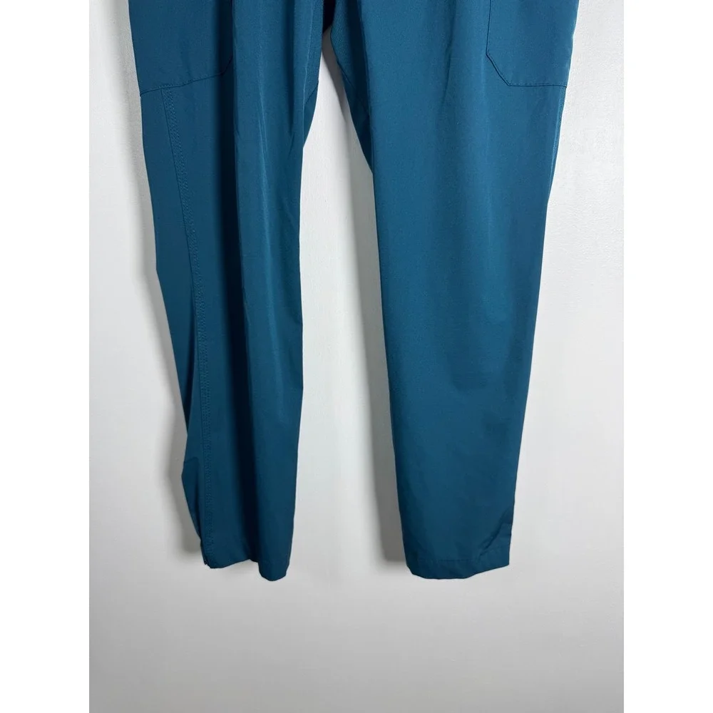 Workwear Carhartt Men Medium Scrub Pants Teal Force Rugged Flex Cargo C55106